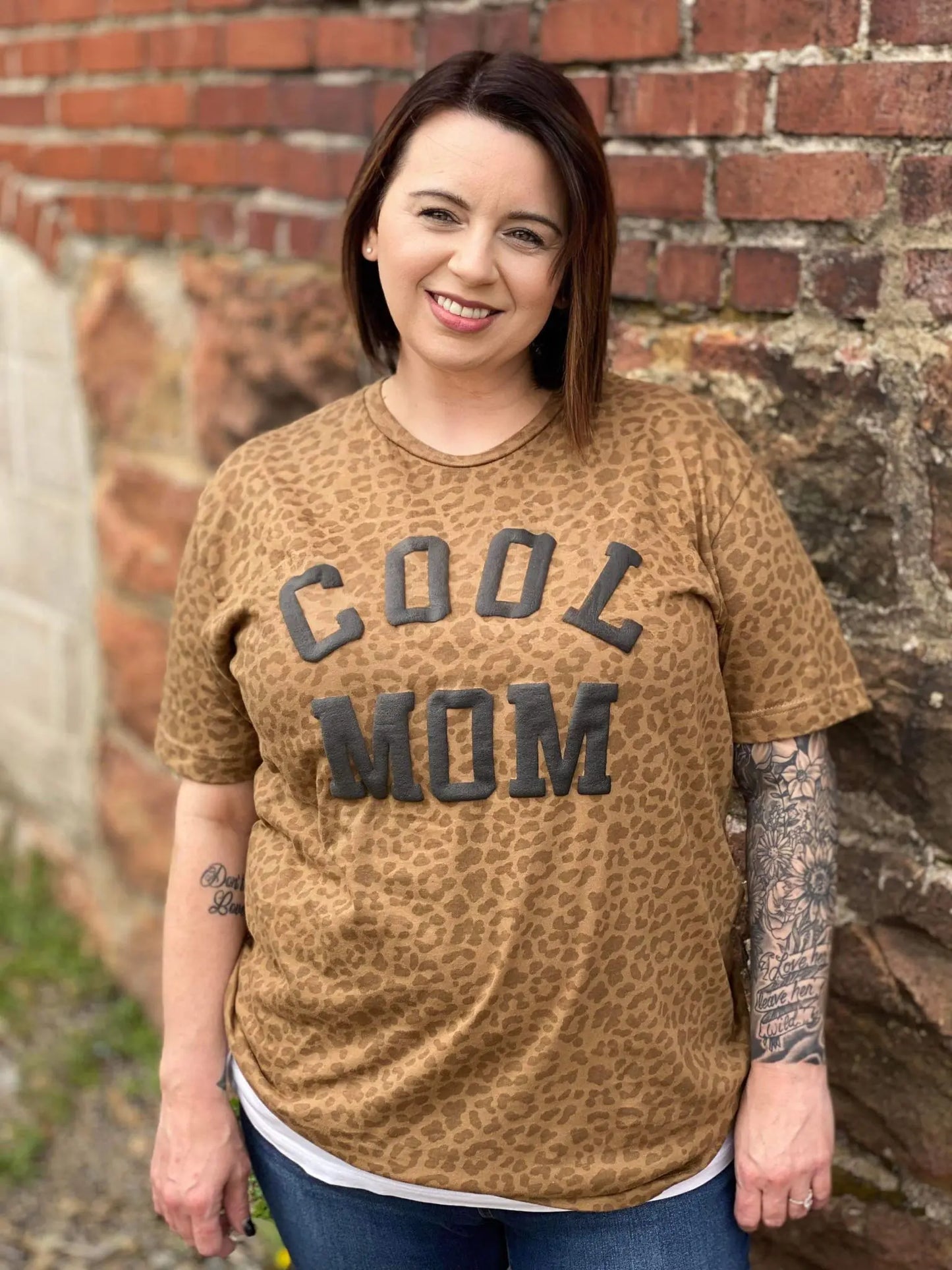 Cool Mom Leopard T-Shirt